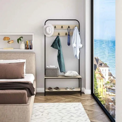 تسوق الأن من هومكس  جزامة مع علاقة ملابس 100*40*180 سم - STA115 بأفضل سعر وأفضل جودة