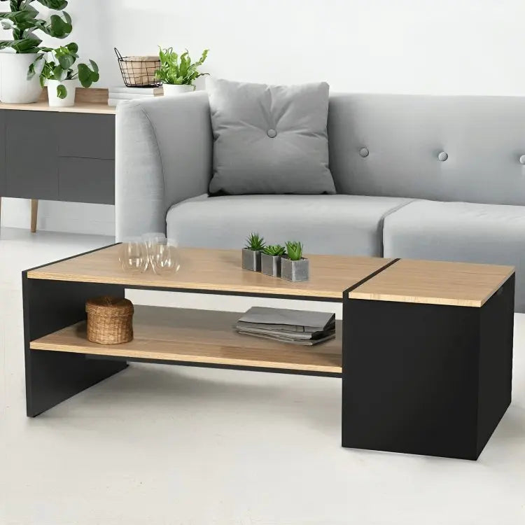 ترابيزة قهوة بوحدة تخزين 100*40*50 سم - FUR80 - Homix