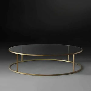 تسوق الأن من هومكس  ترابيزة قهوة مستديرة 100*45 سم - CH166 بأفضل سعر وأفضل جودة