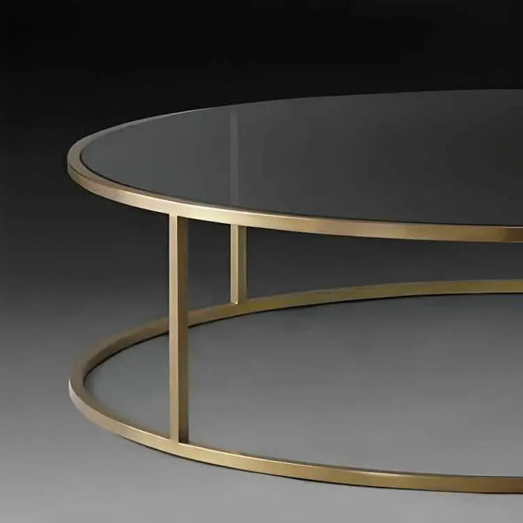 تسوق الأن من هومكس  ترابيزة قهوة مستديرة 100*45 سم - CH166 بأفضل سعر وأفضل جودة 