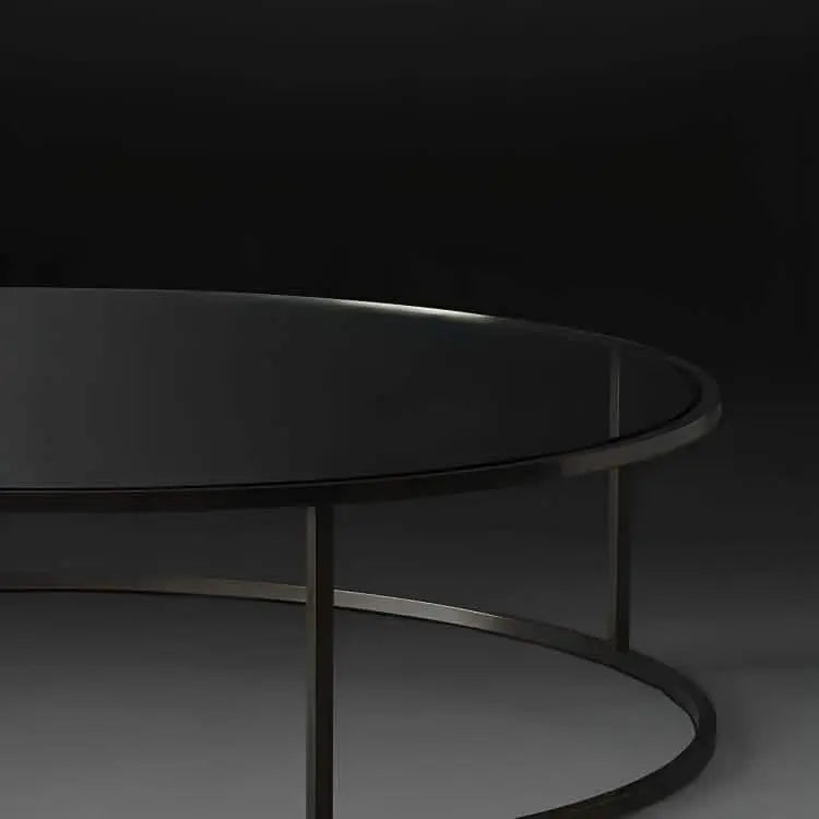 تسوق الأن من هومكس  ترابيزة قهوة مستديرة 100*45 سم - CH166 بأفضل سعر وأفضل جودة 