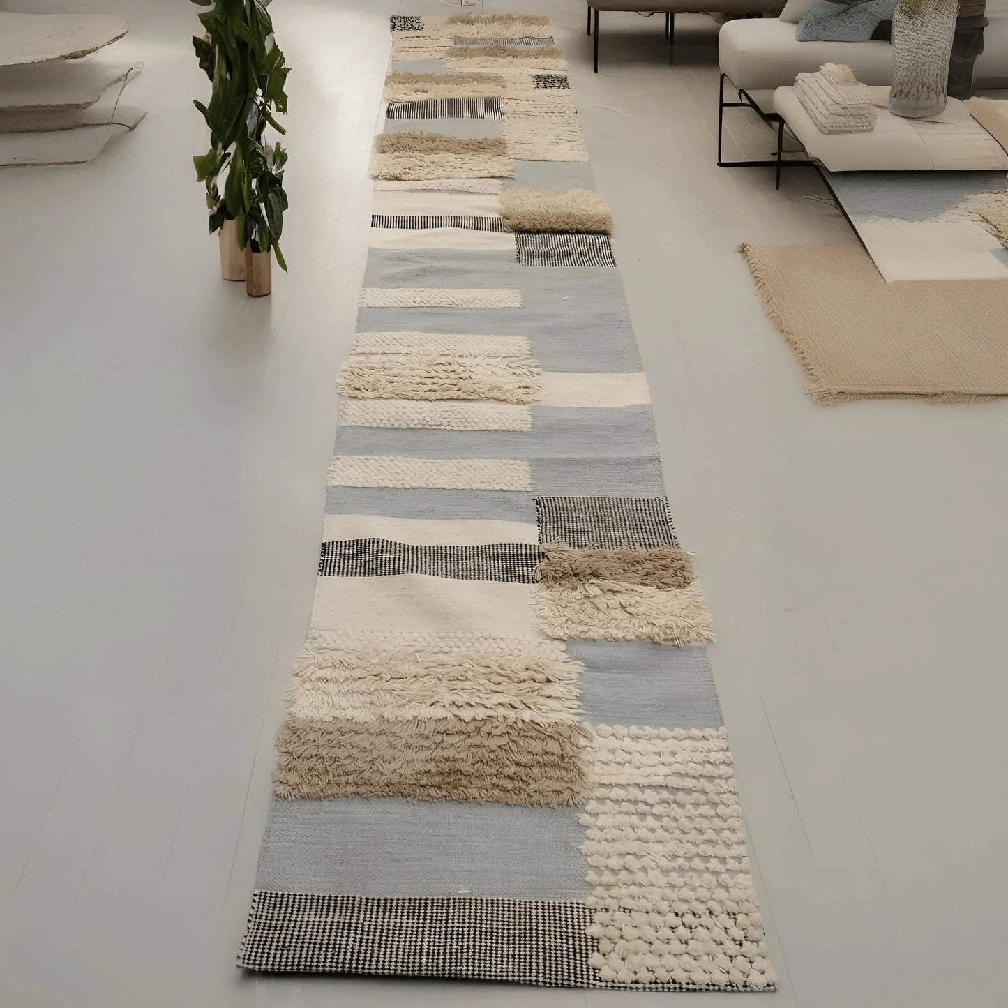 سجادة صوف، 100*500 سم