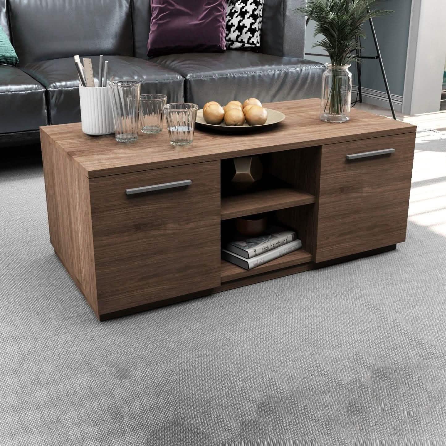 تسوق الأن من هومكس  ترابيزة قهوة ام دي اف 100*50*40 سم - CLG437 بأفضل سعر وأفضل جودة 