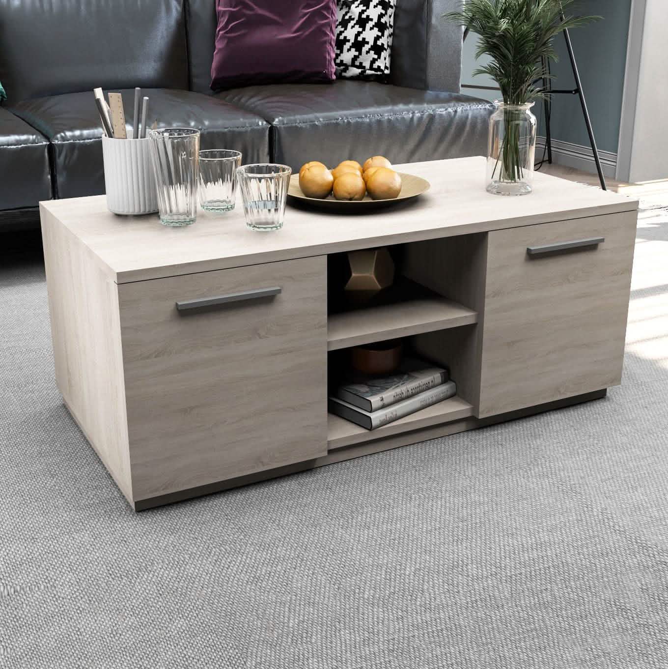 تسوق الأن من هومكس  ترابيزة قهوة ام دي اف 100*50*40 سم - CLG437 بأفضل سعر وأفضل جودة 