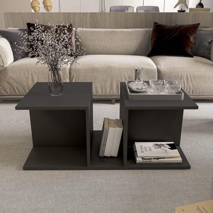 تسوق الأن من هومكس  ترابيزة قهوة ام دي اف 100*50*40 سم - ZAT1 بأفضل سعر وأفضل جودة 