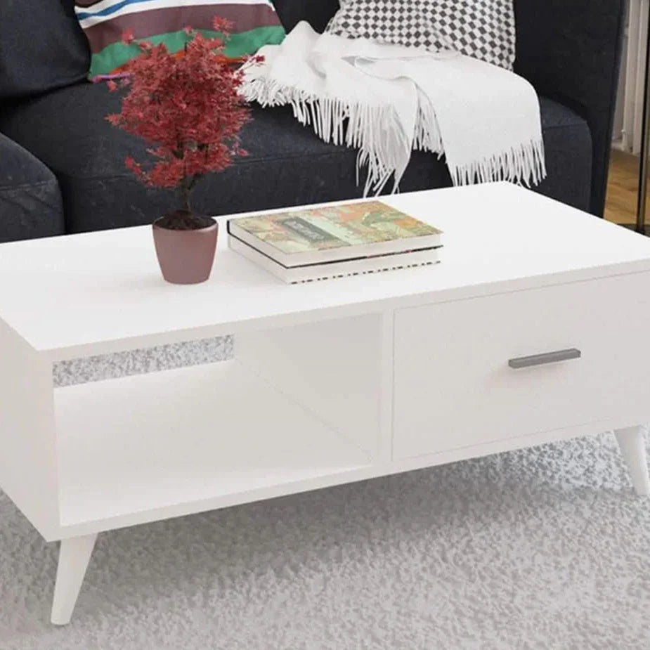 ترابيزة قهوة ام دي اف، 100*50*40 سم