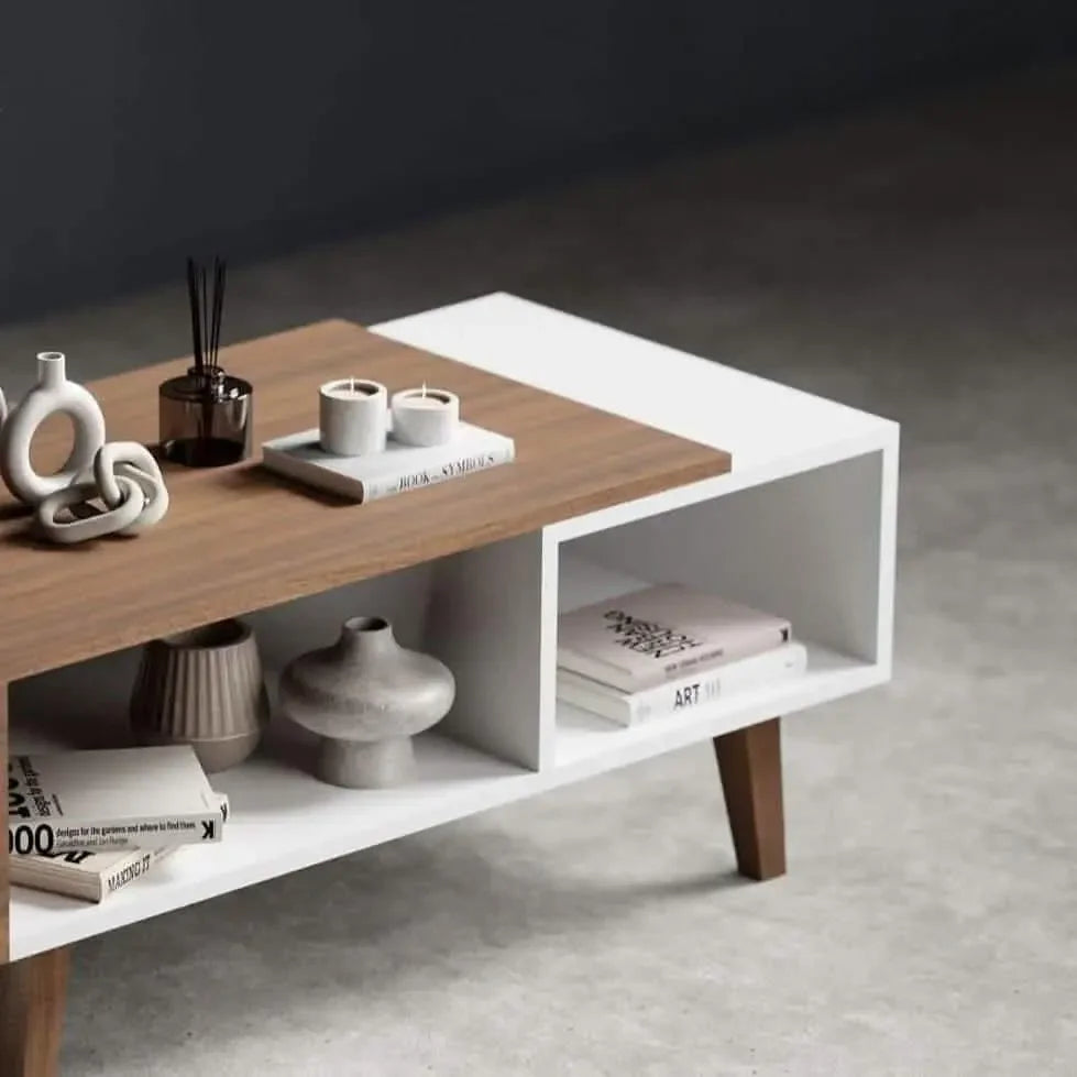 ترابيزة قهوة ام دي اف 100*50*43 سم - HOR8 - Homix