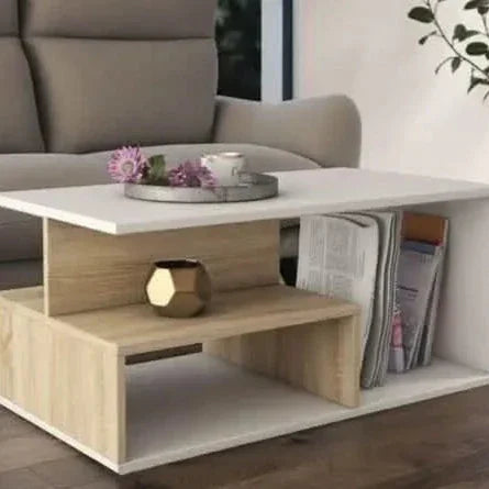 ترابيزة قهوة ام دي اف، 100*50*44 سم