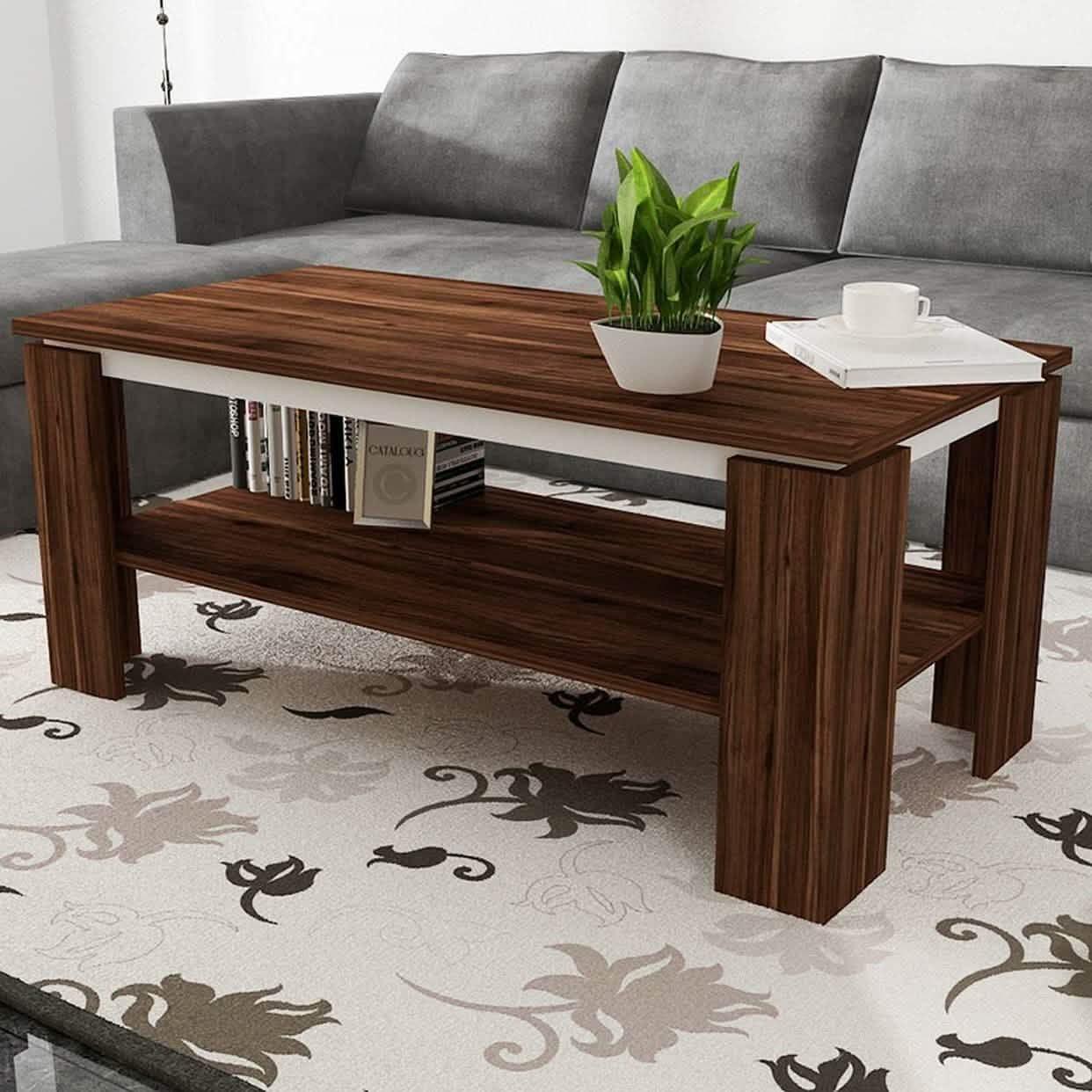 تسوق الأن من هومكس  ترابيزة وسط ام دي اف 100*50*45 سم - CLG351 بأفضل سعر وأفضل جودة 