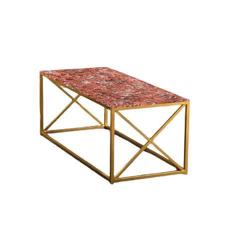 ترابيزة قهوة بسطح جرانيت 100*50*45 سم - LUS14 - Homix