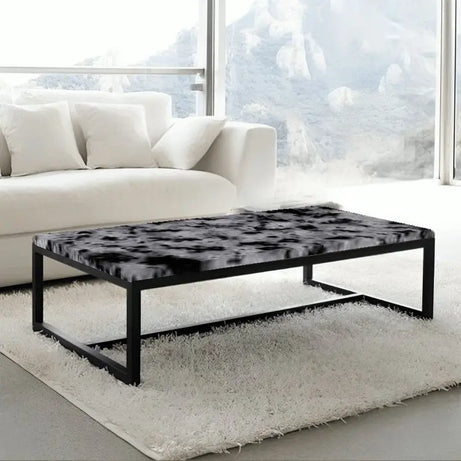 ترابيزة قهوة بسطح جرانيت 100*50*45 سم - LUS16 - Homix