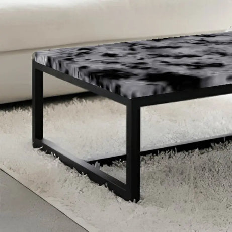 ترابيزة قهوة بسطح جرانيت 100*50*45 سم - LUS16 - Homix