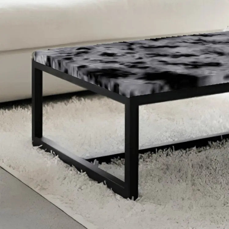 ترابيزة قهوة بسطح جرانيت 100*50*45 سم - LUS16 - Homix