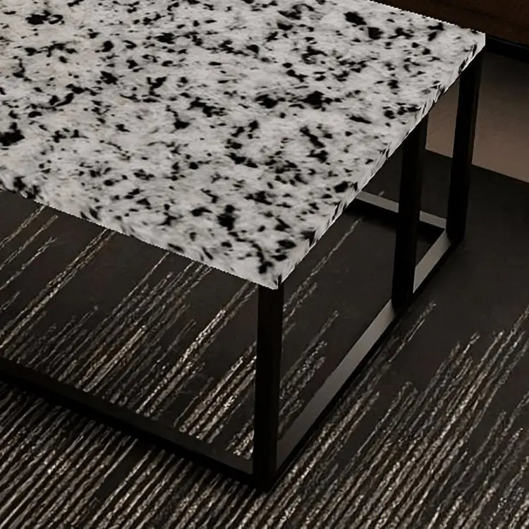 ترابيزة قهوة بسطح جرانيت 100*50*45 سم - LUS18 - Homix