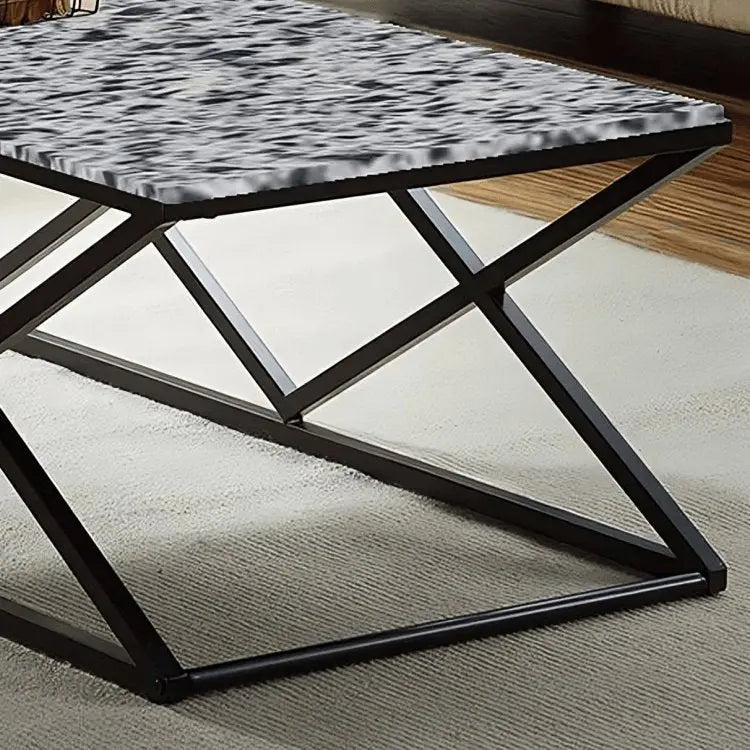 ترابيزة قهوة بسطح جرانيت 100*50*45 سم - LUS19 - Homix