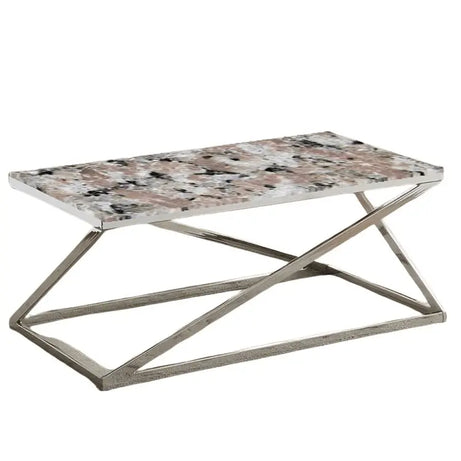 ترابيزة قهوة بسطح جرانيت 100*50*45 سم - LUS36 - Homix