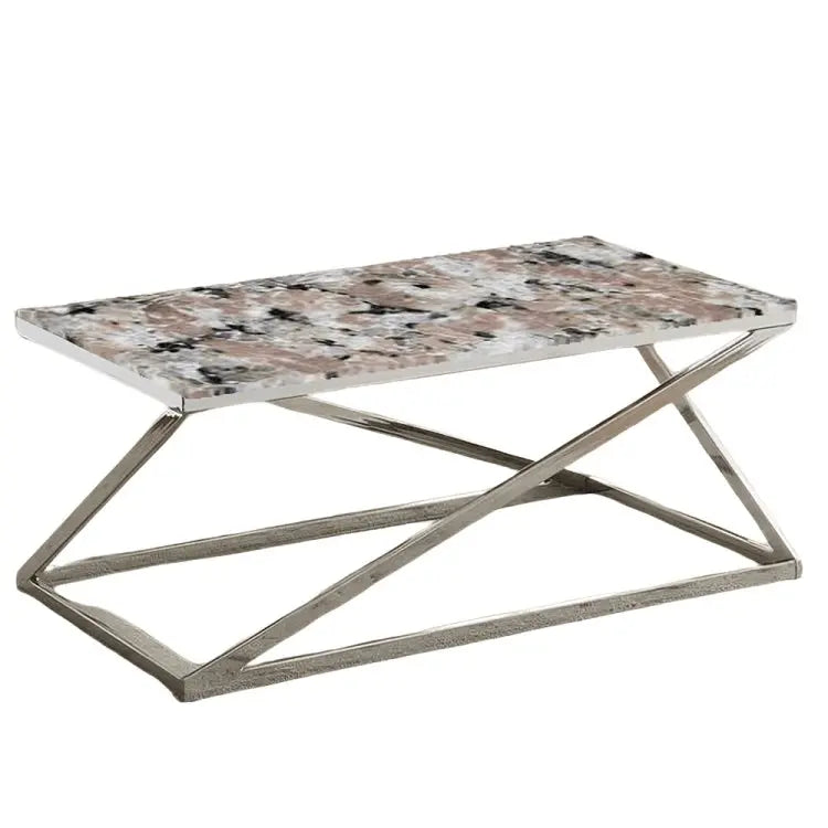 ترابيزة قهوة بسطح جرانيت 100*50*45 سم - LUS36 - Homix