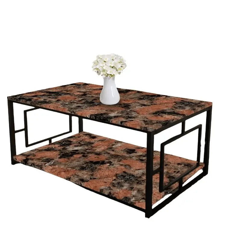 ترابيزة قهوة بسطح جرانيت 100*50*45 سم - LUS39 - Homix