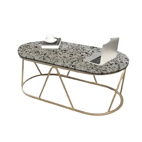 ترابيزة قهوة بسطح جرانيت 100*50*45 سم - LUS48 - Homix