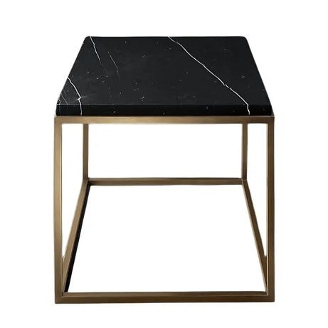 ترابيزة قهوة معدن بسطح جرانيت 100*50*45 سم - LUS60 - Homix