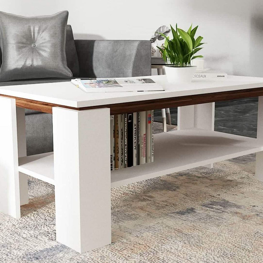 ترابيزة قهوة ام دي اف، 100*50*45 سم