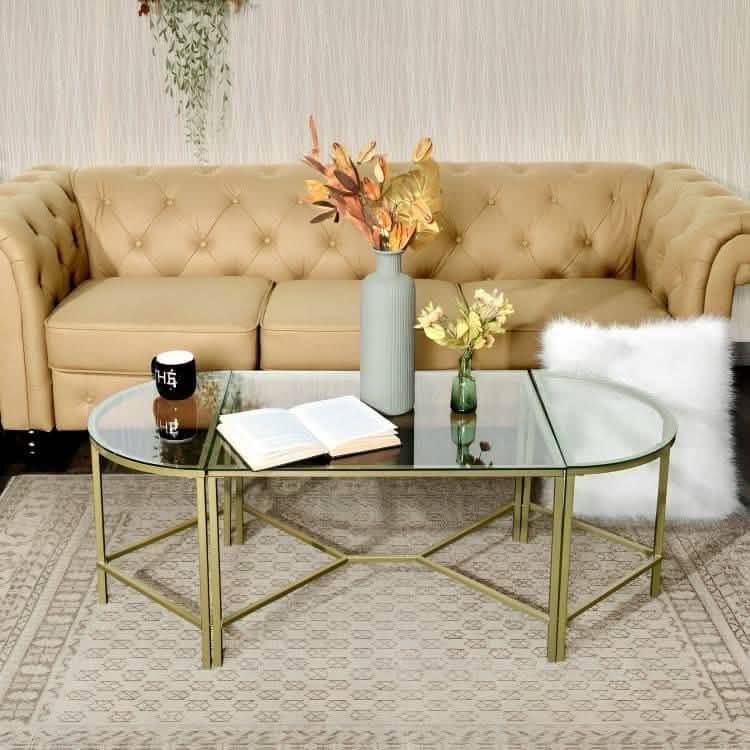 تسوق الأن من هومكس  ترابيزة قهوة معدن 100*50*50 سم - CH218 بأفضل سعر وأفضل جودة 