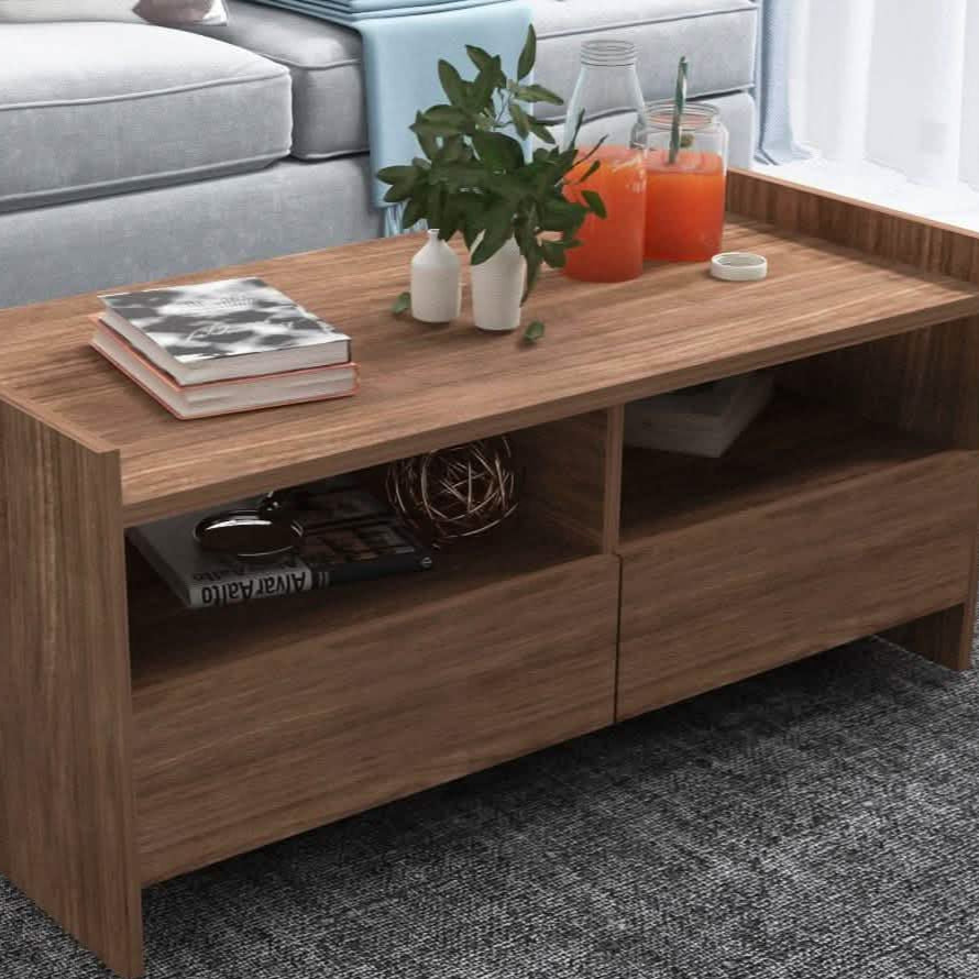 ترابيزة قهوة ام دي اف، 100*55*50 سم