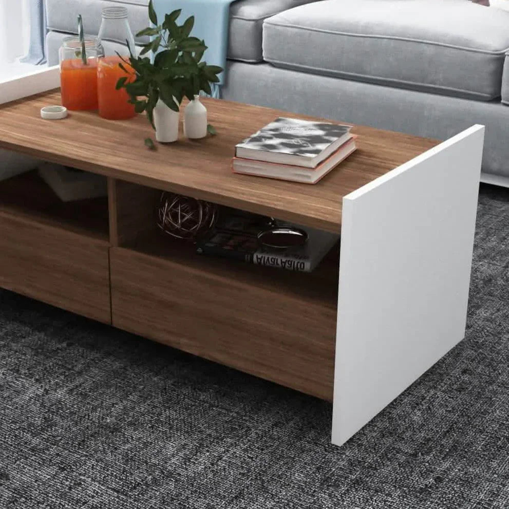 ترابيزة قهوة ام دي اف، 100*55*50 سم