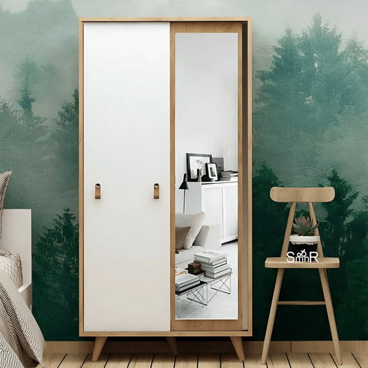 دولاب خشب ام دي اف، 100*60*185 سم