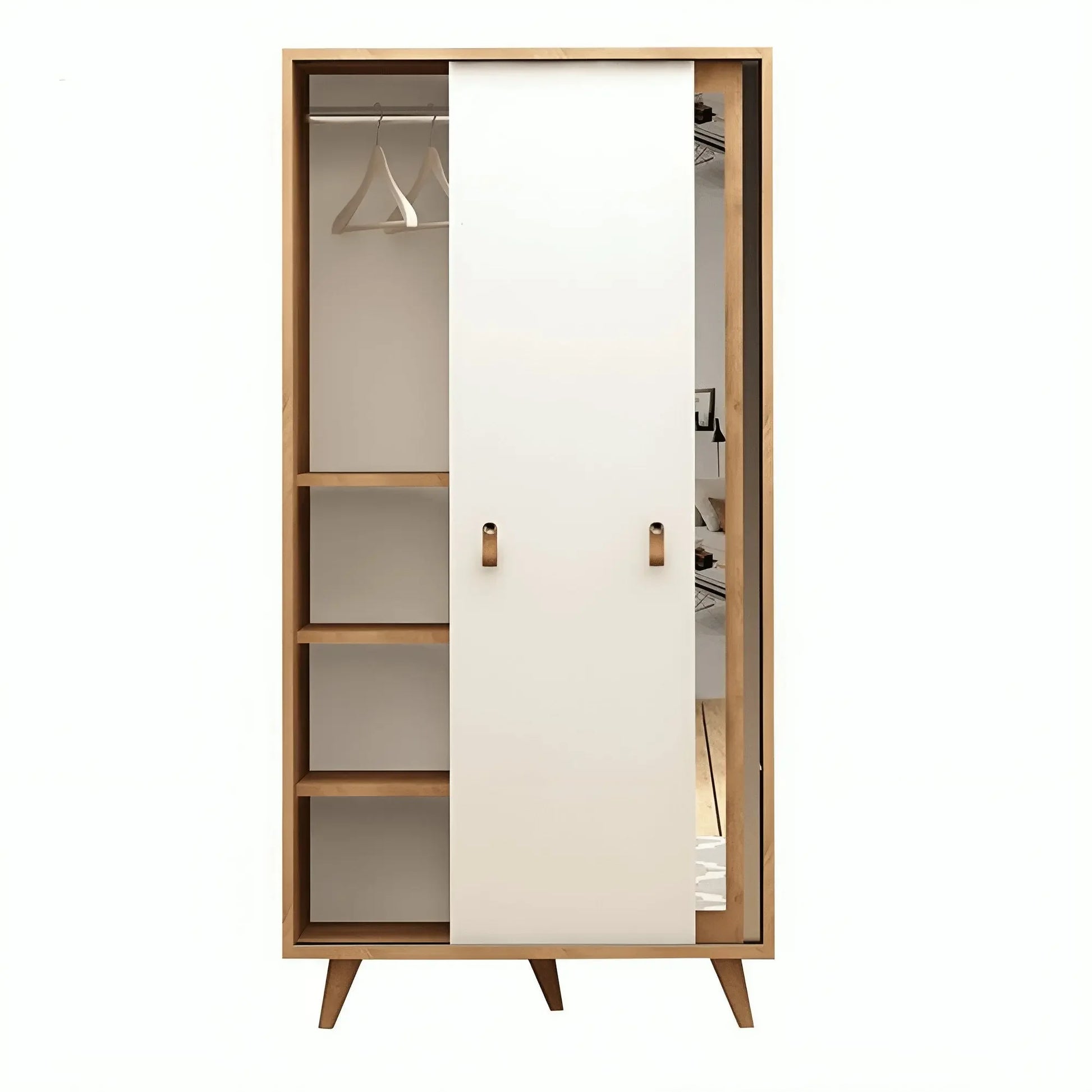 دولاب خشب ام دي اف، 100*60*185 سم