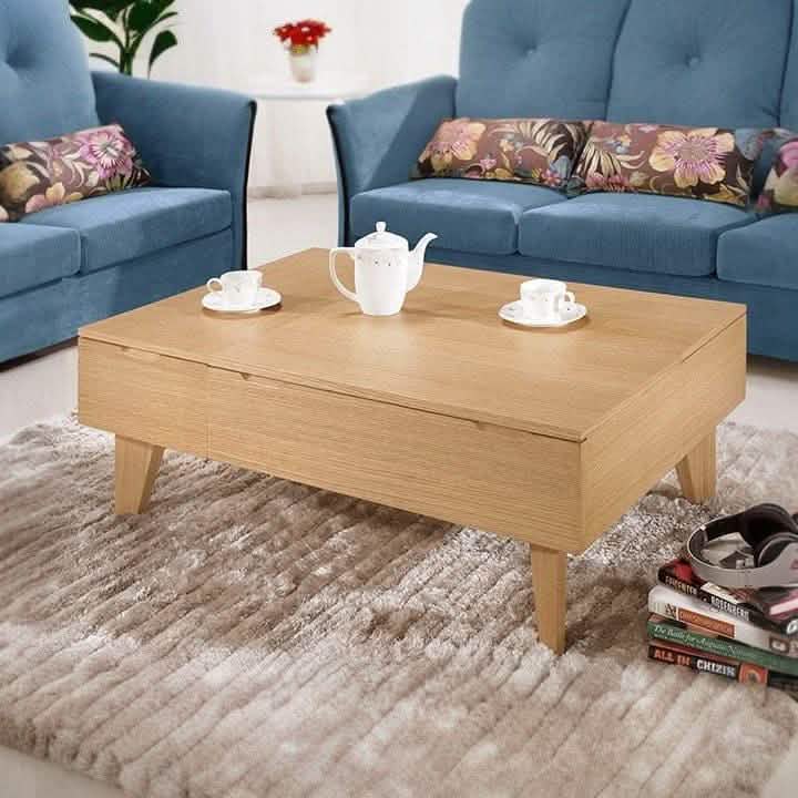 ترابيزة قهوة ام دي اف اسباني 100*70*40 سم - FUR81 - Homix