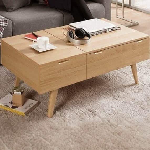 ترابيزة قهوة ام دي اف اسباني 100*70*40 سم - FUR81 - Homix