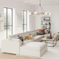 نجفة معدن و زجاج 100*80 سم - YLG21 Y-Lights
