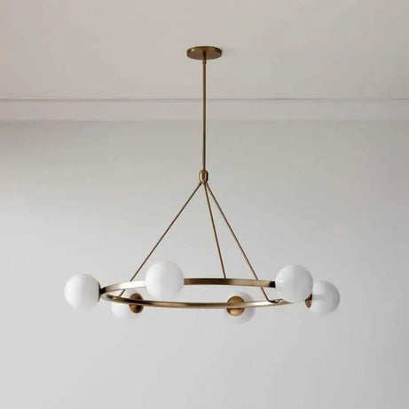 نجفة معدن و زجاج، 80*100 سم