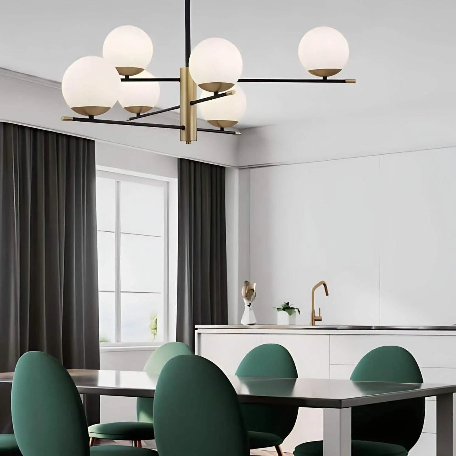 نجفة ستيل، 100*81 سم