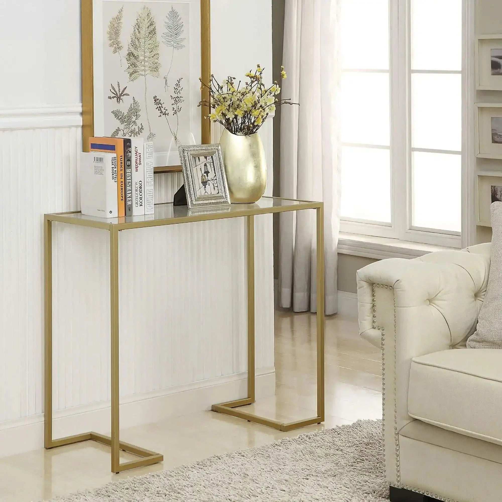كونسول معدن، 100*35*90 سم