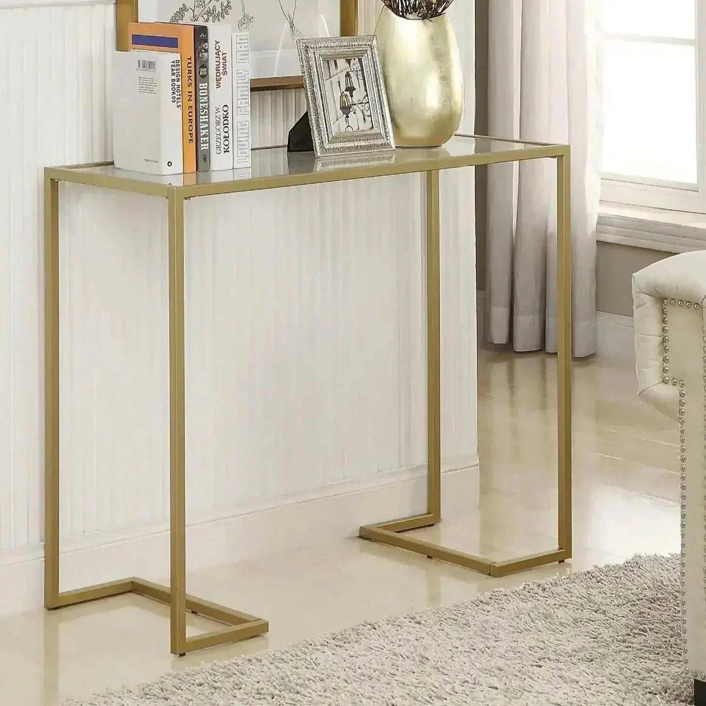 كونسول معدن، 100*35*90 سم