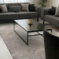 ترابيزة قهوة زجاج 60*100*40 سم - RON75 Royal Iron