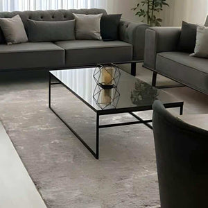 ترابيزة قهوة زجاج 60*100*40 سم - RON75 Royal Iron