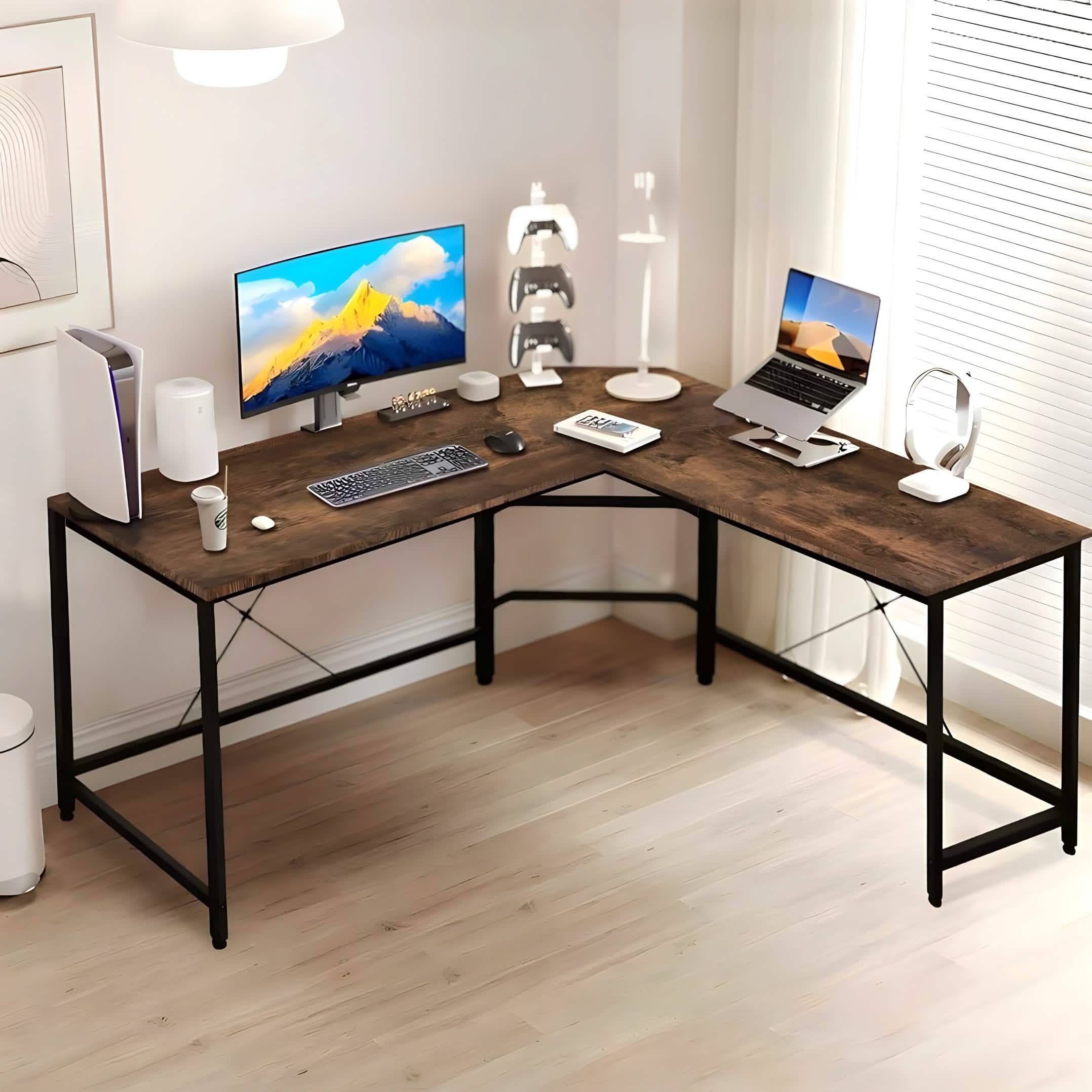 مكتب معدن، 130*110*75 سم