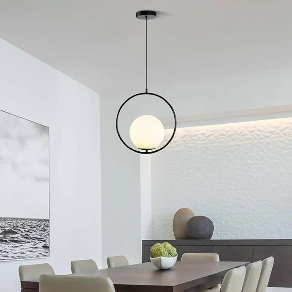 نجفة ستيل و زجاج، 25*50 سم