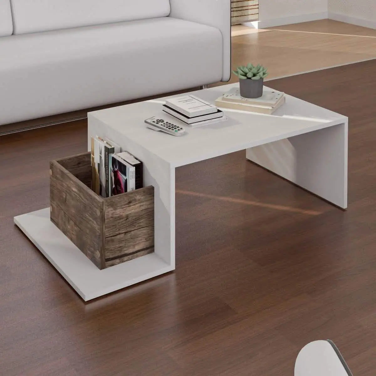 تسوق الأن من هومكس  ترابيزة قهوة ام دي اف 108*60*35 سم - ZAT18 بأفضل سعر وأفضل جودة 