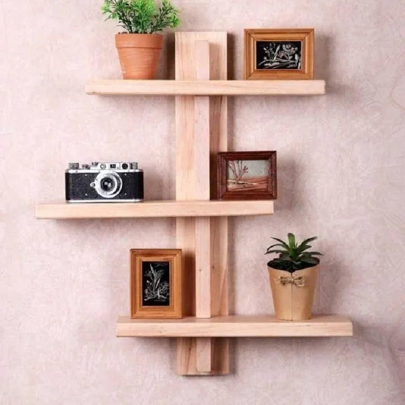 وحدة أرفف خشب موسكي، 40*15*80 سم