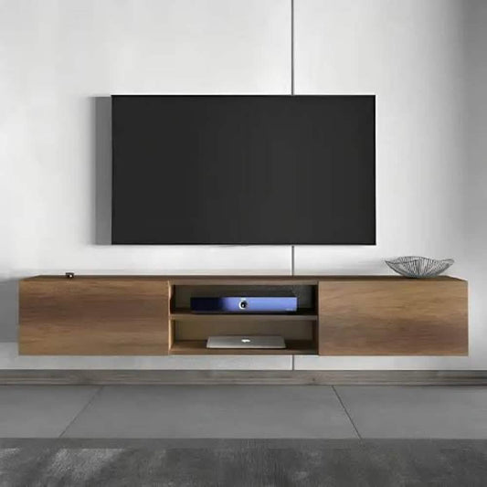 ترابيزة تليفزيون خشب ام دي اف، 140*35*30 سم