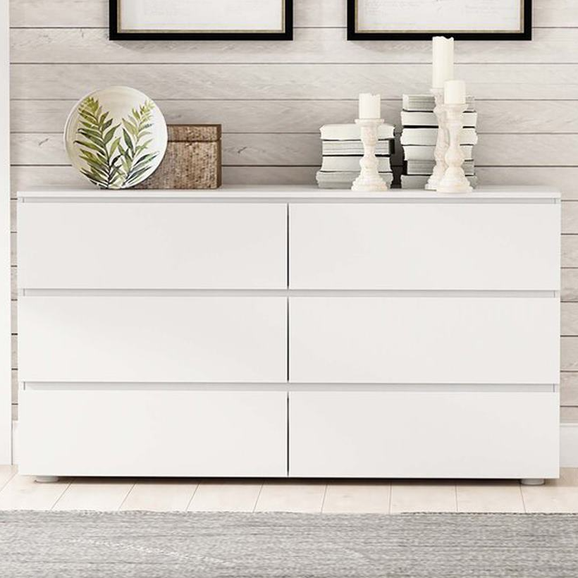 وحدة أدراج خشب ام دي اف، 120*40*75 سم