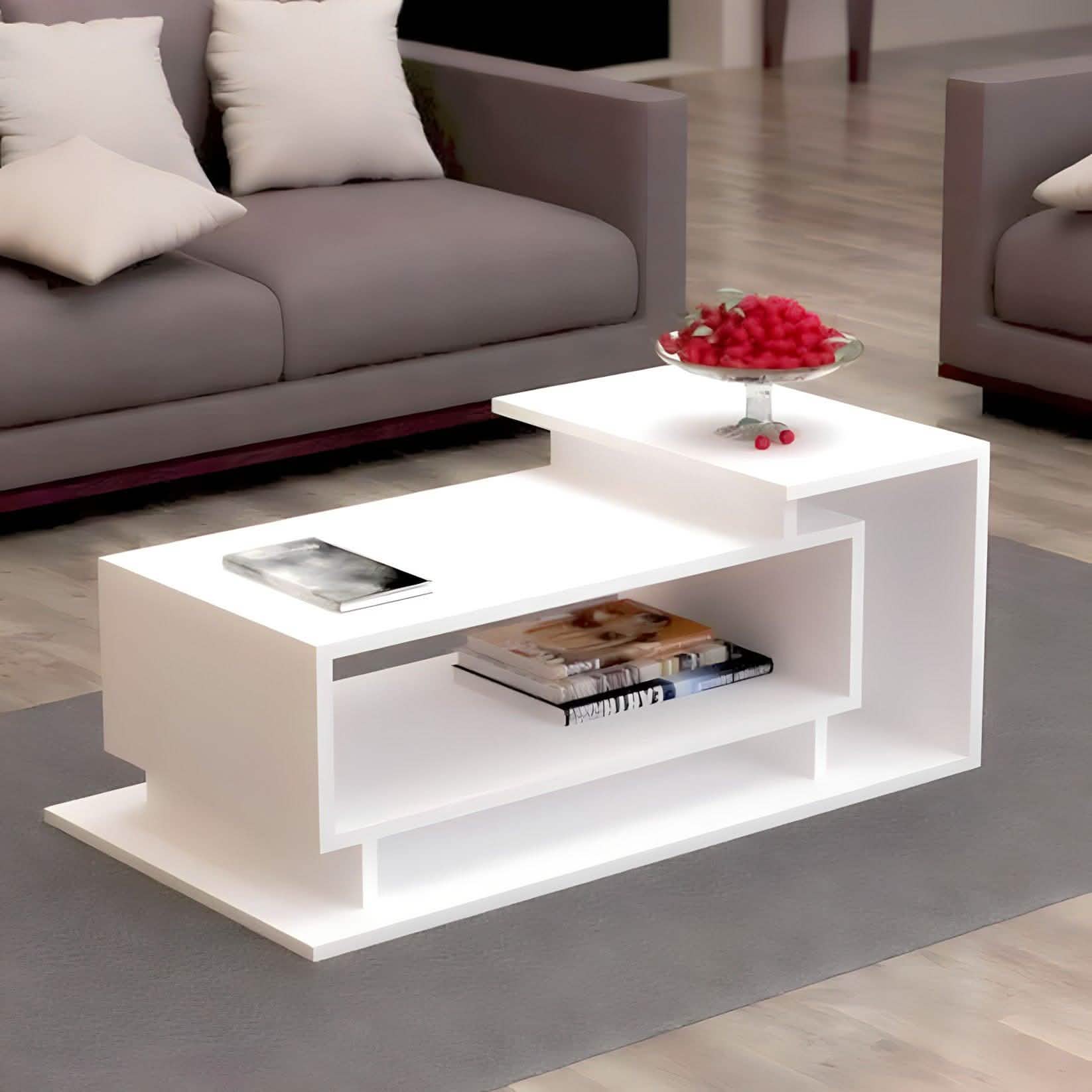 ترابيزة قهوة ام دي اف 80*50*42 سم - BAL10 El Batal Furniture