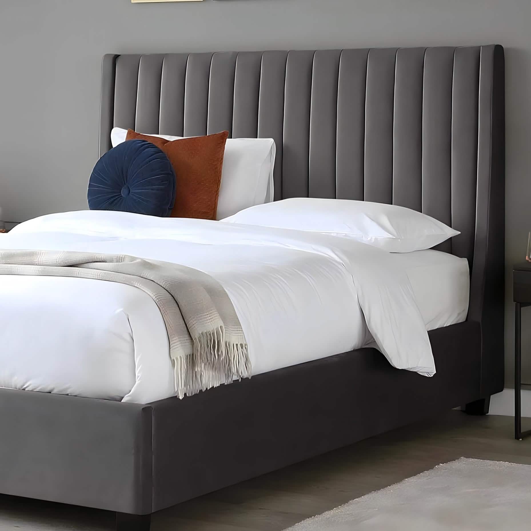 سرير كينج خشب كونتر، 160*195*120 سم