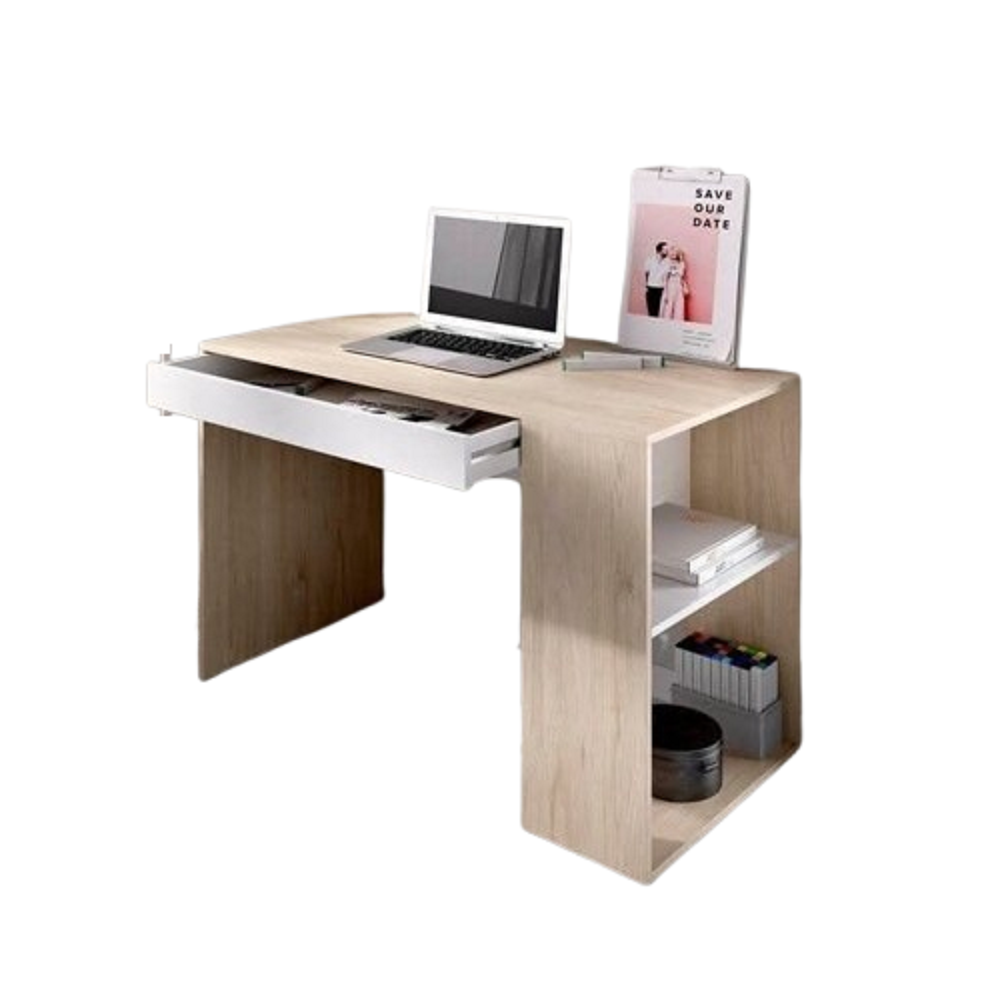 مكتب خشب ام دي اف، 100*50*80 سم