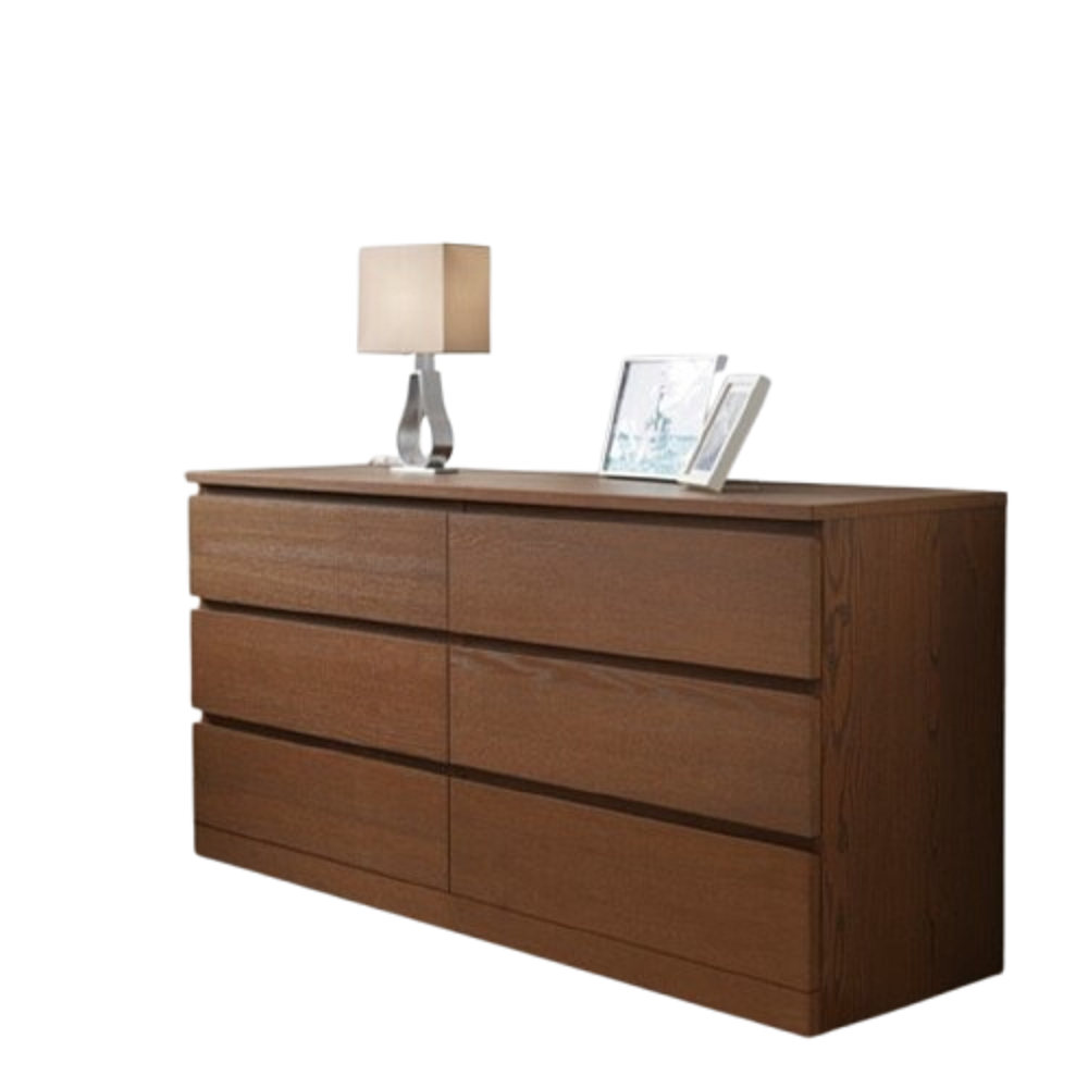 وحدة أدراج خشب ام دي اف، 120*40*70 سم