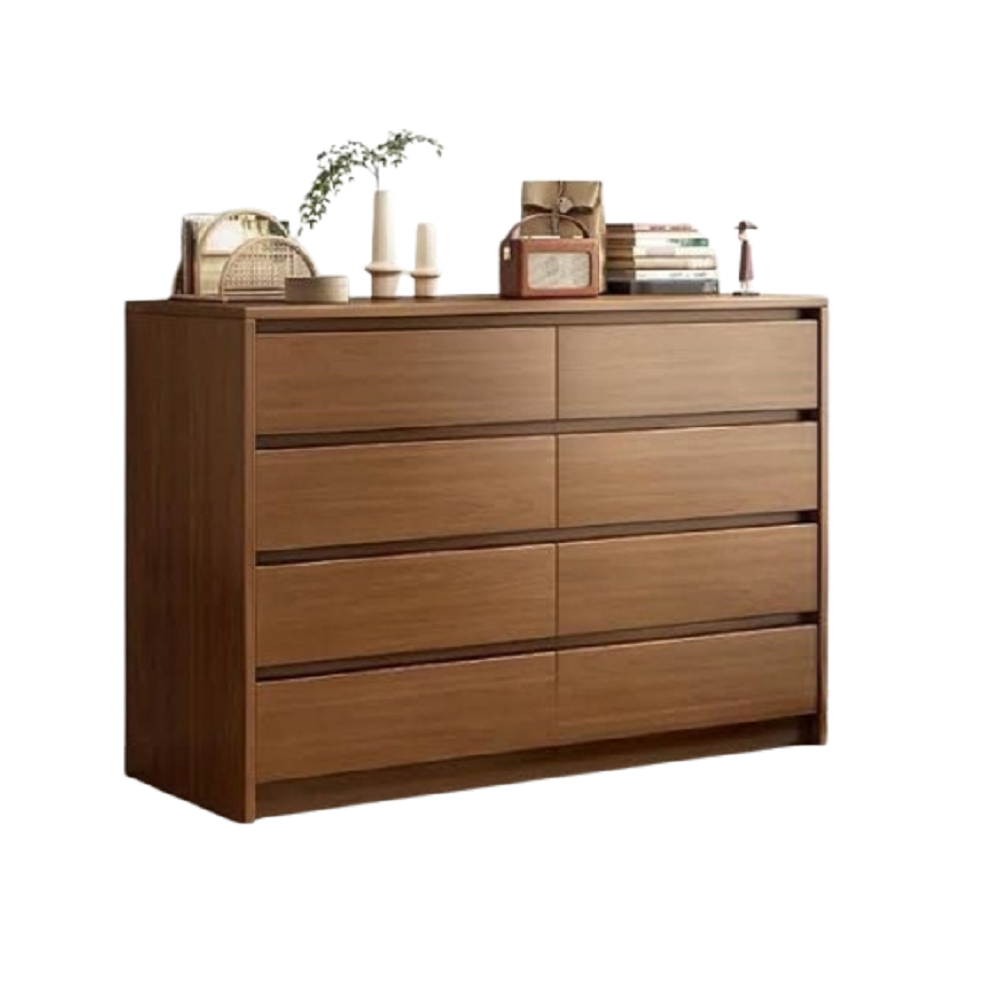 وحدة أدراج خشب ام دي اف، 120*40*80 سم